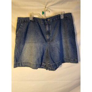 Gap denim Jean Shorts Chino Style Womens Plus  Size 20 2X Classic